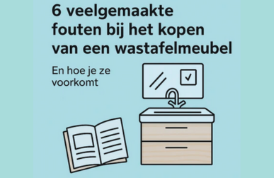 6 veelgemaakte fouten bij het kopen van een wastafelmeubel