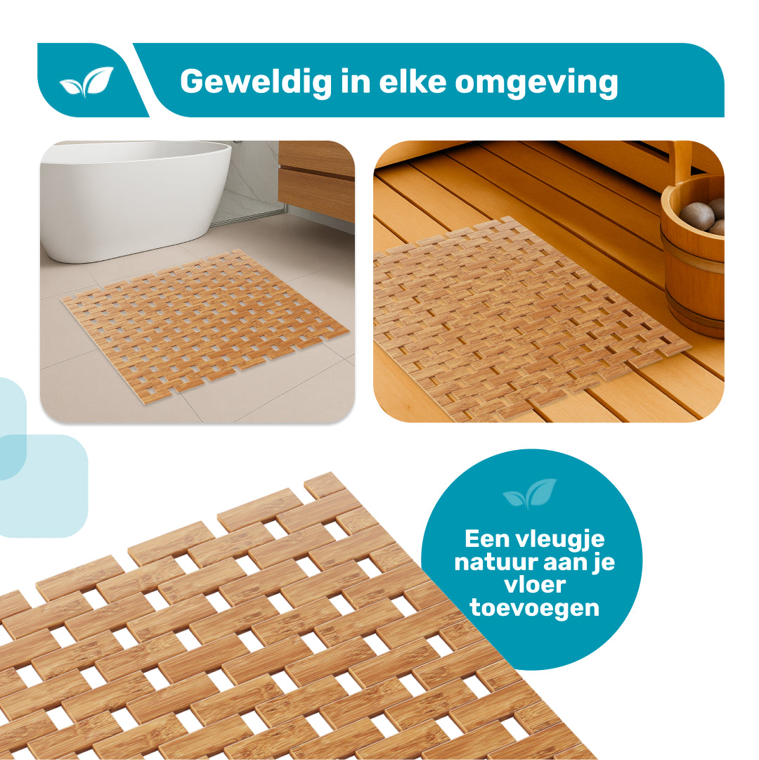 Bamboe Badmat