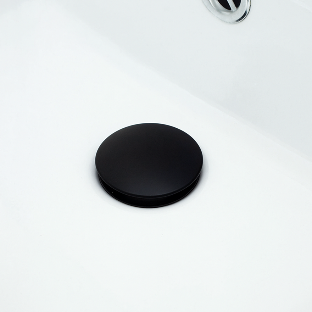 Afvoerplug RVS Zwart - Universeel