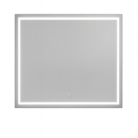 Spiegel met LED verlichting Rechthoek - 80 x 70 cm