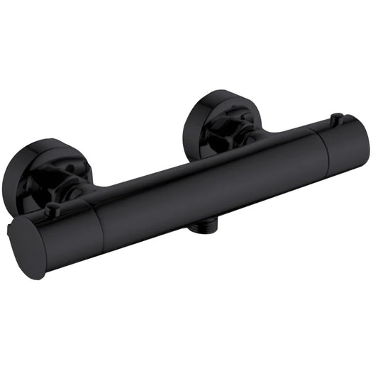 Thermostaatkraan Douche Glenn Zwart - 15 cm