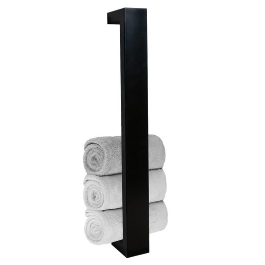 Handdoekrek Artisan zwart 80 cm
