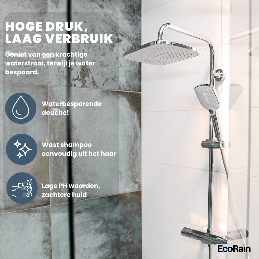 Regendouchekop Mark XL 30 cm - Chroom