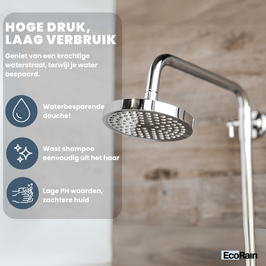 Regendouchekop Josh 15 cm - Chroom