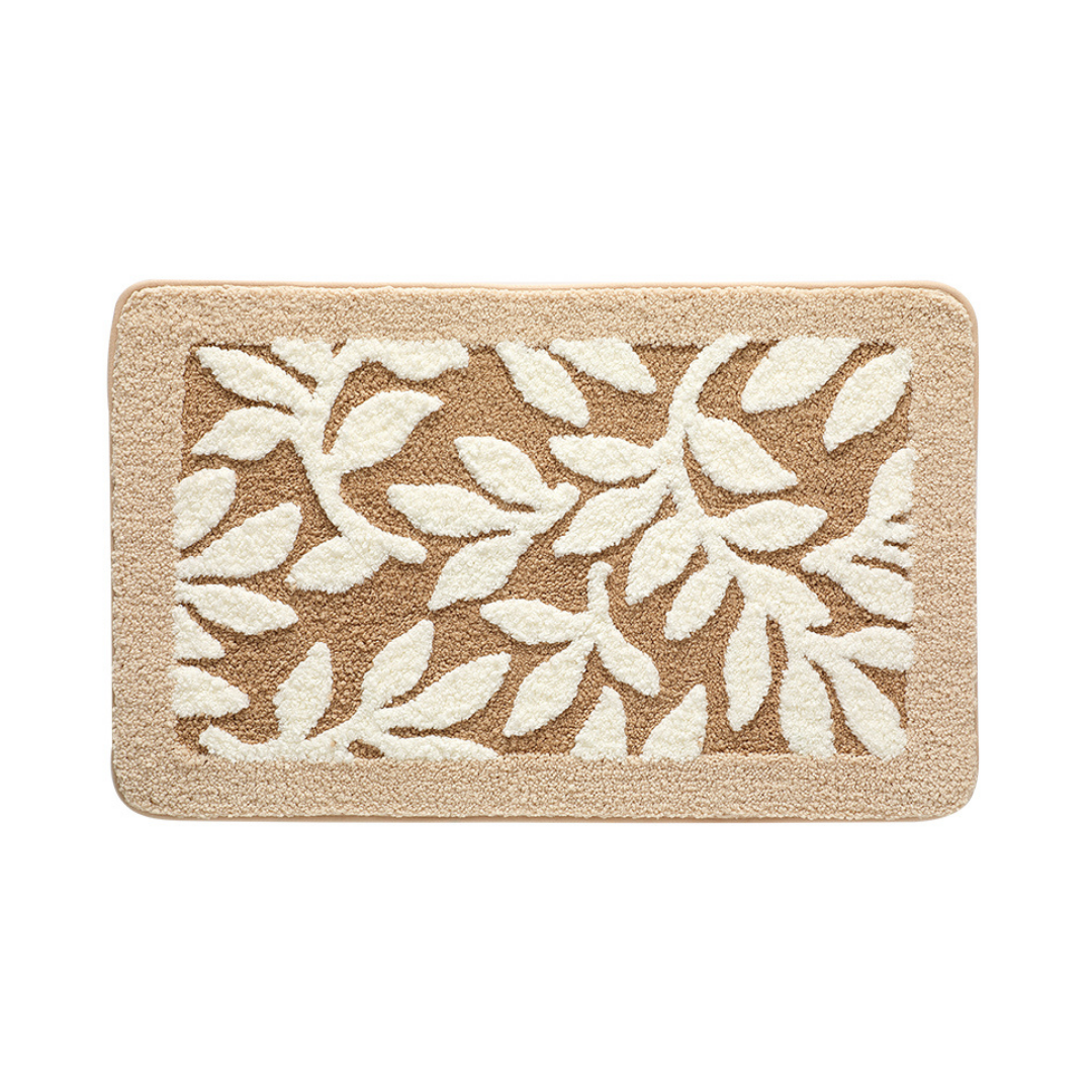 DRESTA Badmat 50X80CM Leaves Beige