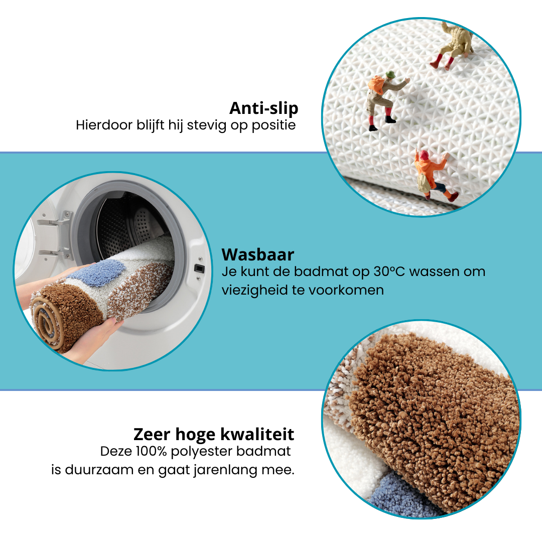 DRESTA Badmat 50X80CM Funky Cow