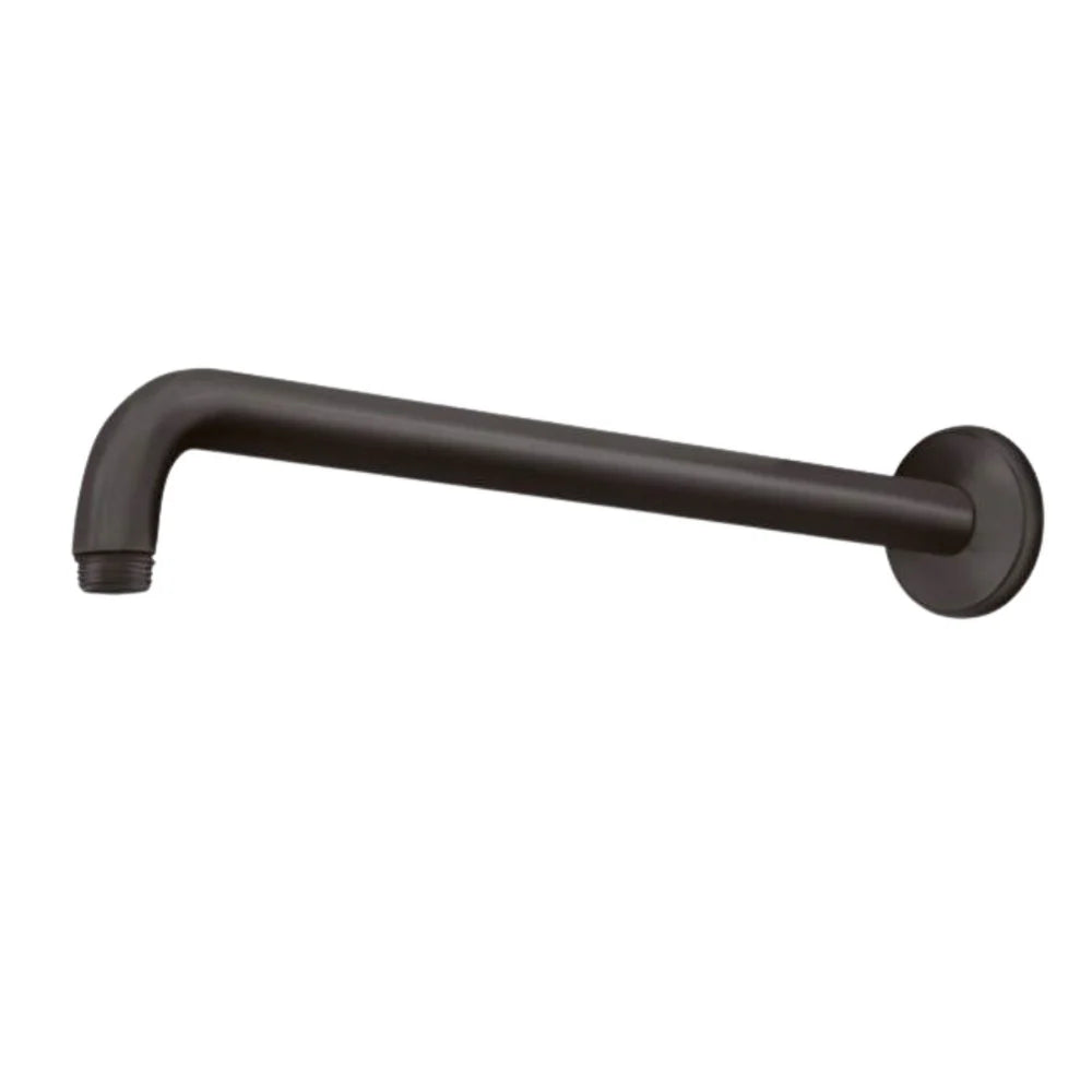 Hoofddouche Douchearm 38 cm - Zwart