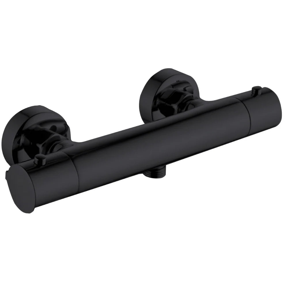 Thermostaatkraan Douche Charly Zwart - 15 cm