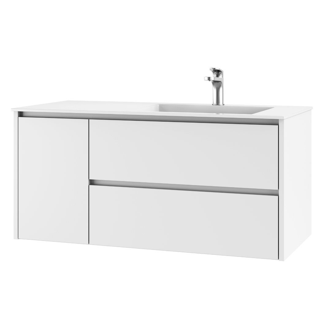 Jive Wastafelmeubel 100 cm - Wit