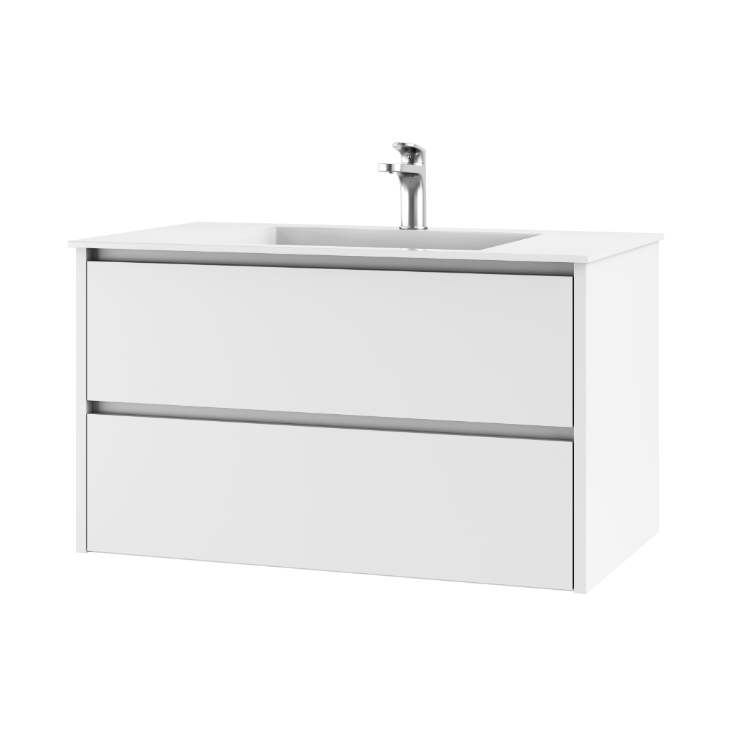 Jive Wastafelmeubel 80 cm - Wit