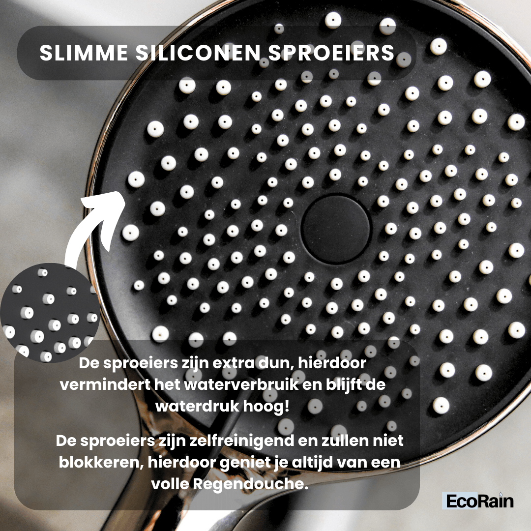 RVS Glijstang Doucheset Charly - Chroom