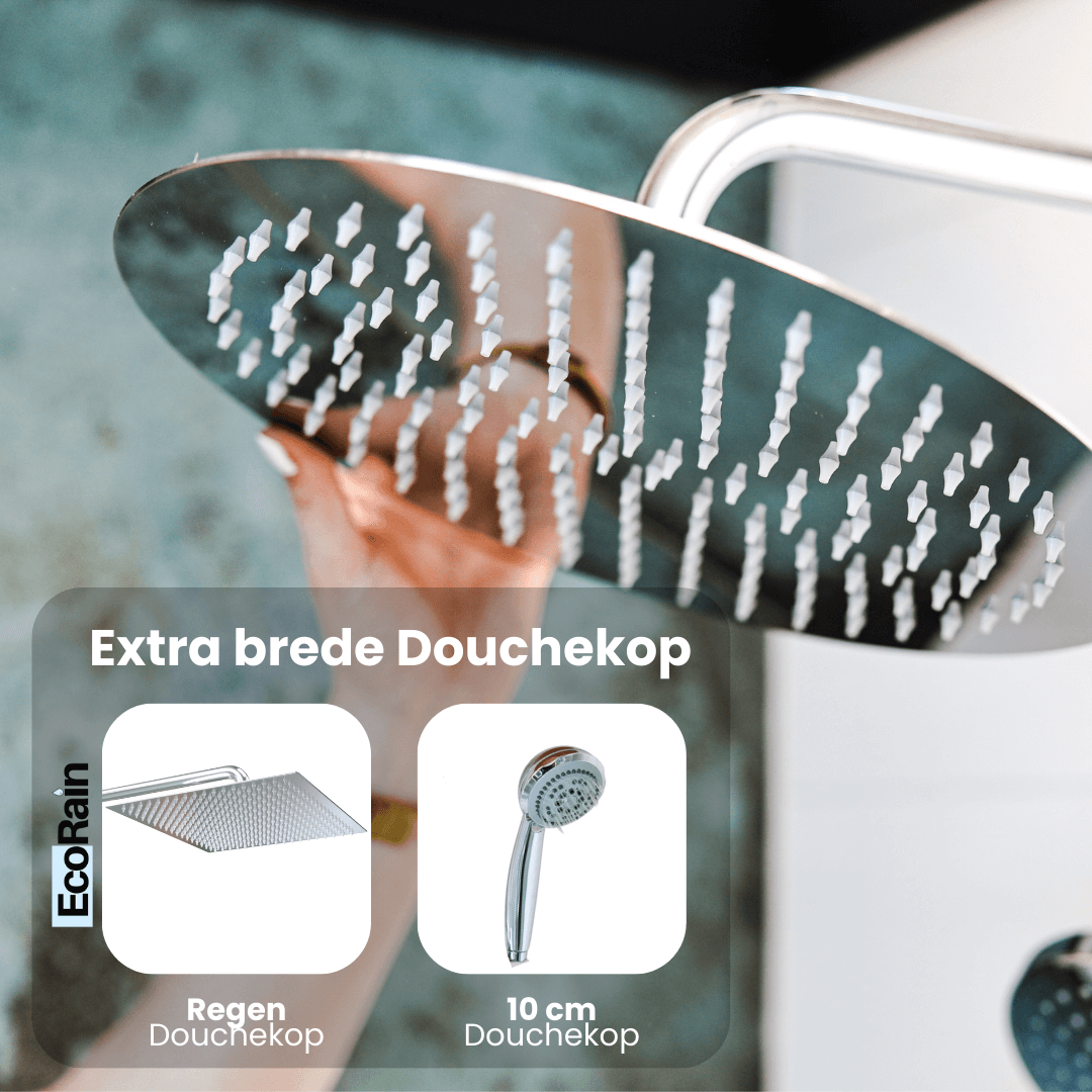 extra grote ronde regendouche