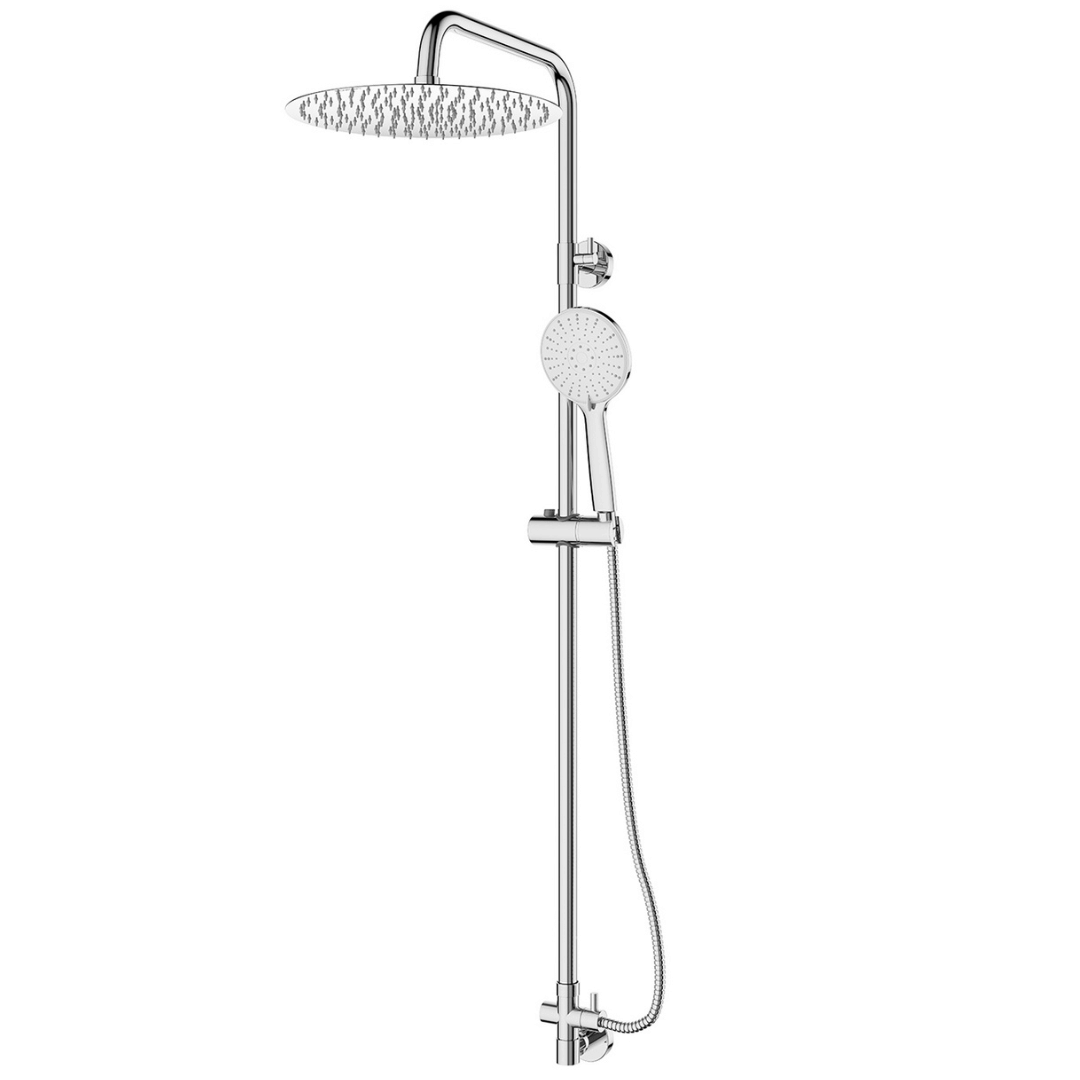 Waterbesparende Regendoucheset 30 cm Tyler Rond - Zonder Kraan