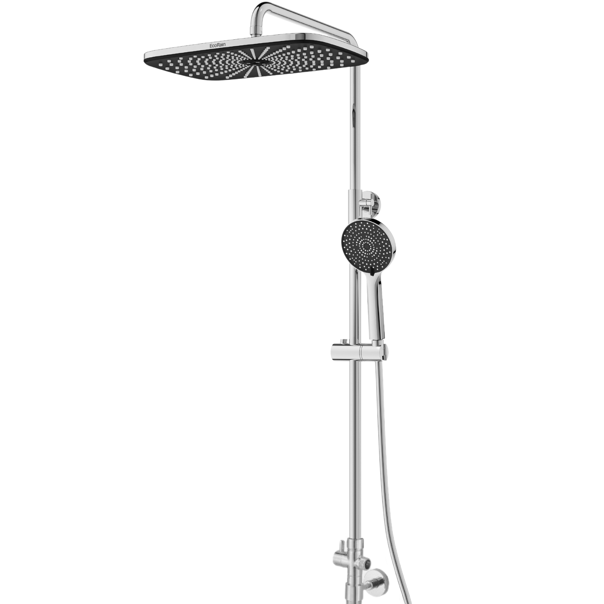 Regendoucheset Melvin 30 CM Zonder Kraan - Chroom